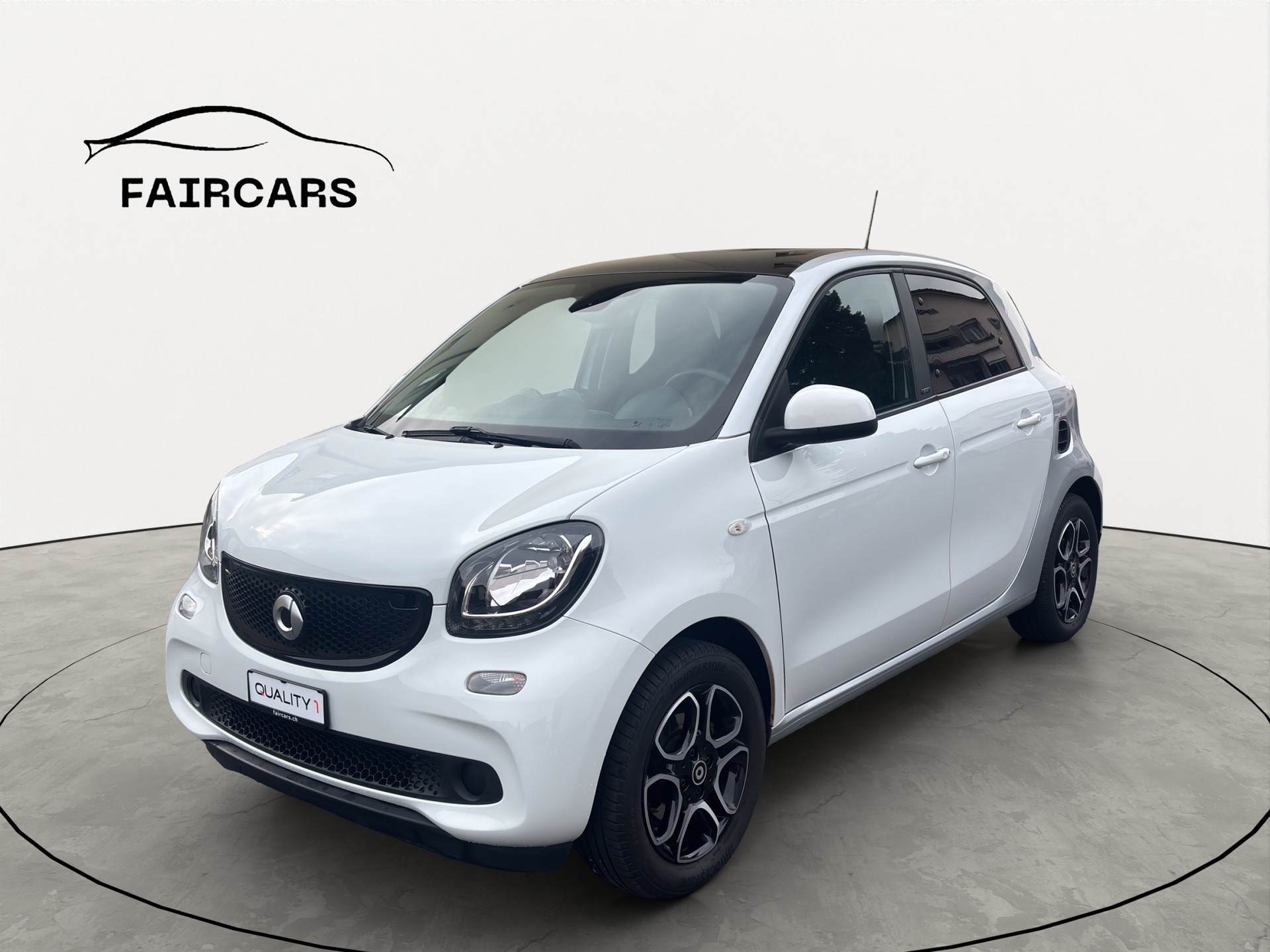 SMART forfour prime twinamic, CH Fahrzeug, Ledersitze, Leasing ab CHF 92.50-showroom-element-1