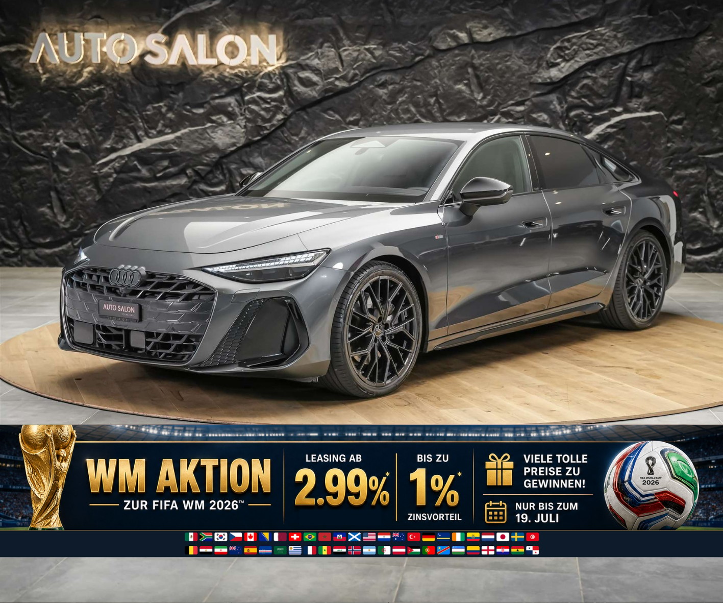 AUDI A6 2.0 TDI quattro S-Tronic *EDITION ONE*Werksgarantie*360° Kamera*Abstandsregler*