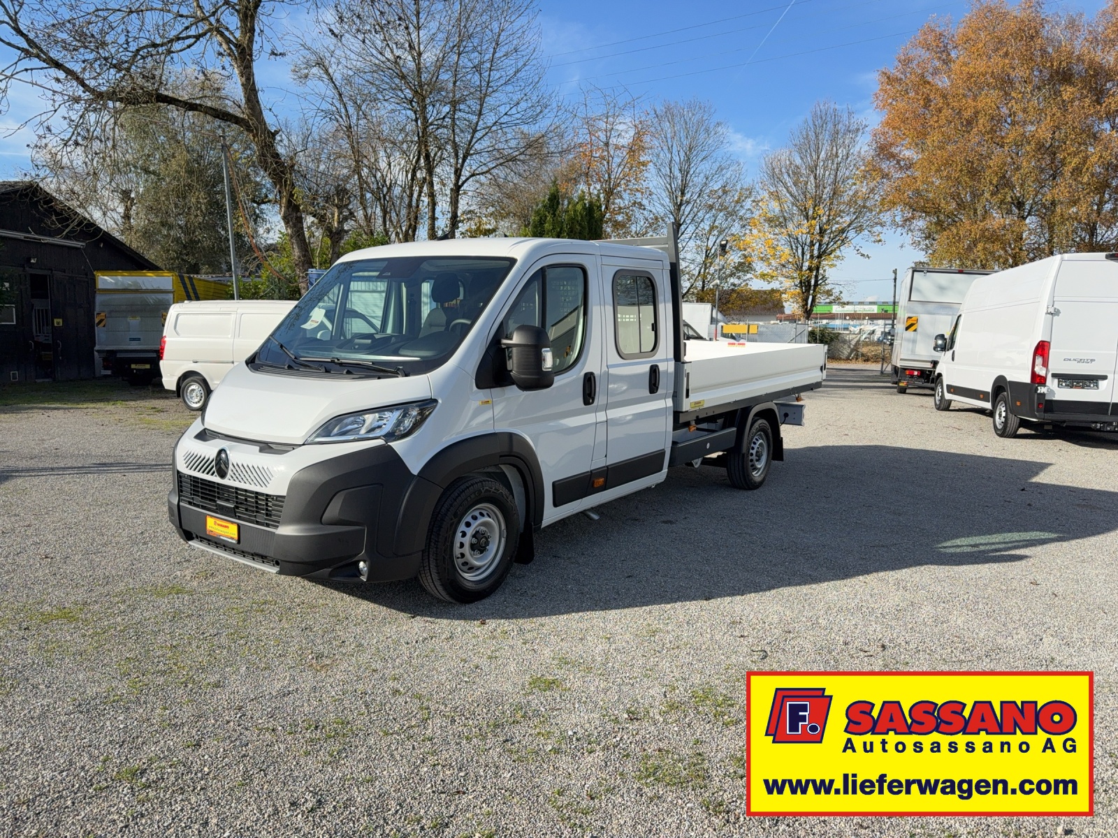 CITROEN Jumper 35 HEAVY Doppelkabine L4 7 Plätze Heavy 3.35m Brücke 5 Jahre Garantie