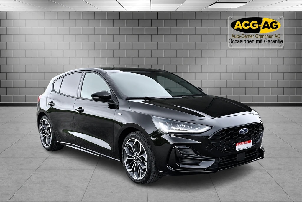 FORD Focus 1.0 MHEV ST-Line X Automat ** Gr-Navi ** RF-Kamera ** Abstandsregelsystem ** Sitzheizung ** Neues Modell 2023 **-image-0