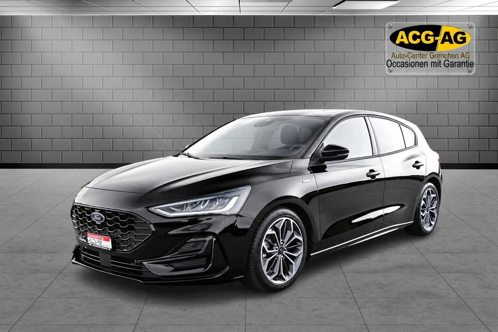 FORD Focus 1.0 MHEV ST-Line X Automat ** Gr-Navi ** RF-Kamera ** Abstandsregelsystem ** Sitzheizung ** Neues Modell 2023 **-image-2