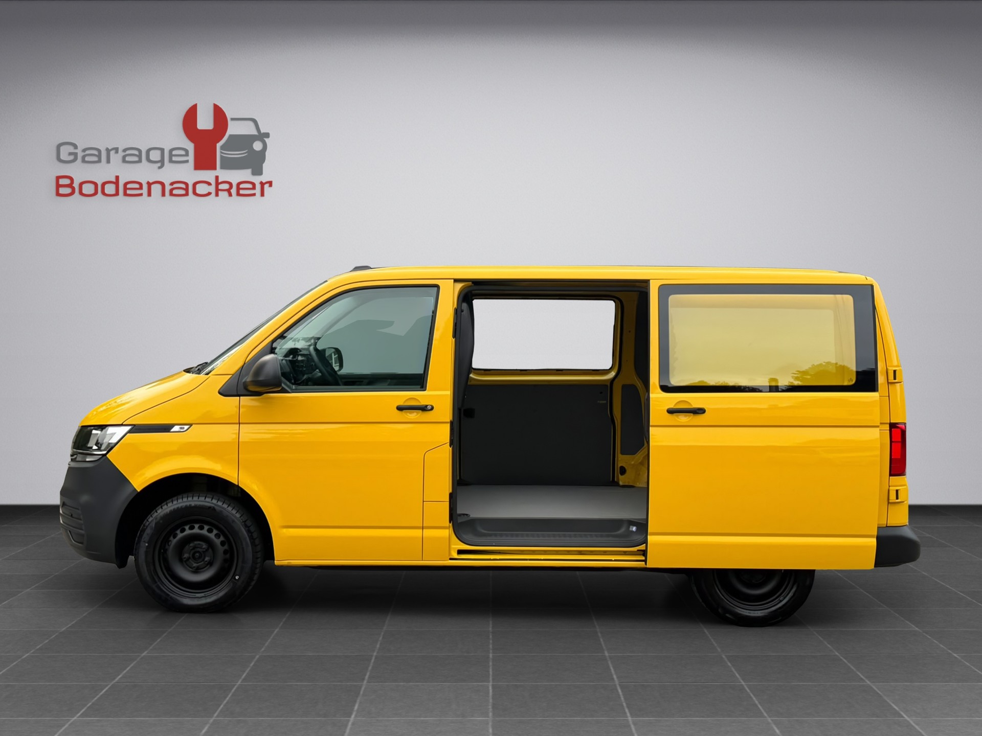 VW T6.1 2.0 TDI DSG * 150 PS * 3 Sitzer * Schiebetüre L&R * Flügeltüren Hinten *-image-3