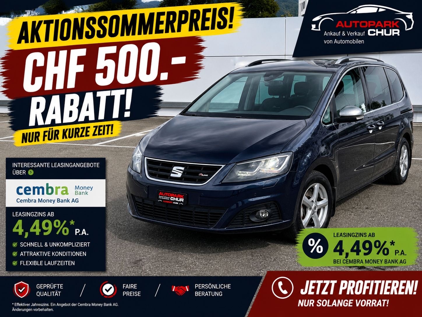 SEAT Alhambra 2.0 TDI FR Line 4Drive-image-0