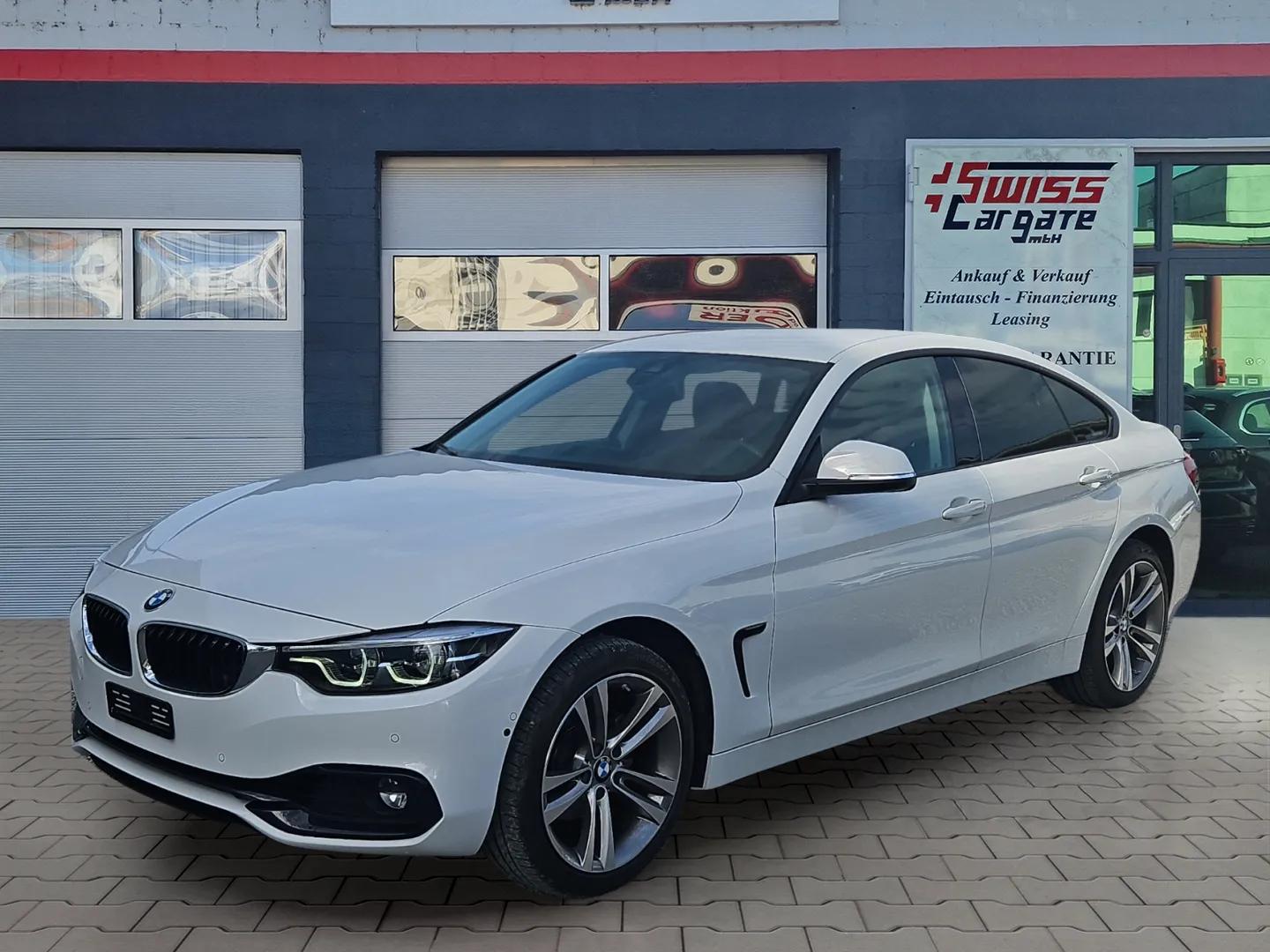 BMW 420i Gran Coupé xDrive Sport Line Steptronic mit Head-Up Display & El. Ledersportsitze-image-3
