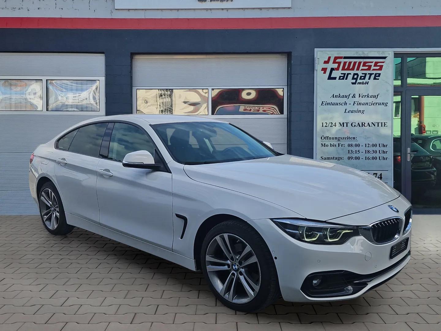 BMW 420i Gran Coupé xDrive Sport Line Steptronic mit Head-Up Display & El. Ledersportsitze-image-1