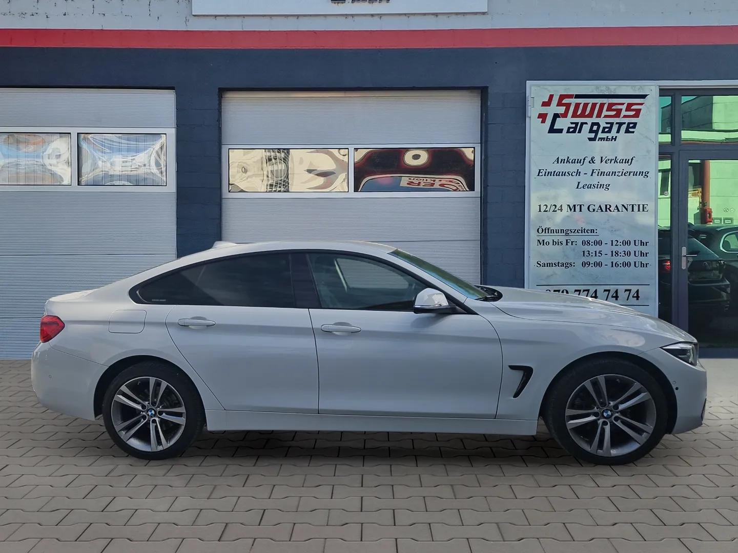 BMW 420i Gran Coupé xDrive Sport Line Steptronic mit Head-Up Display & El. Ledersportsitze-image-8