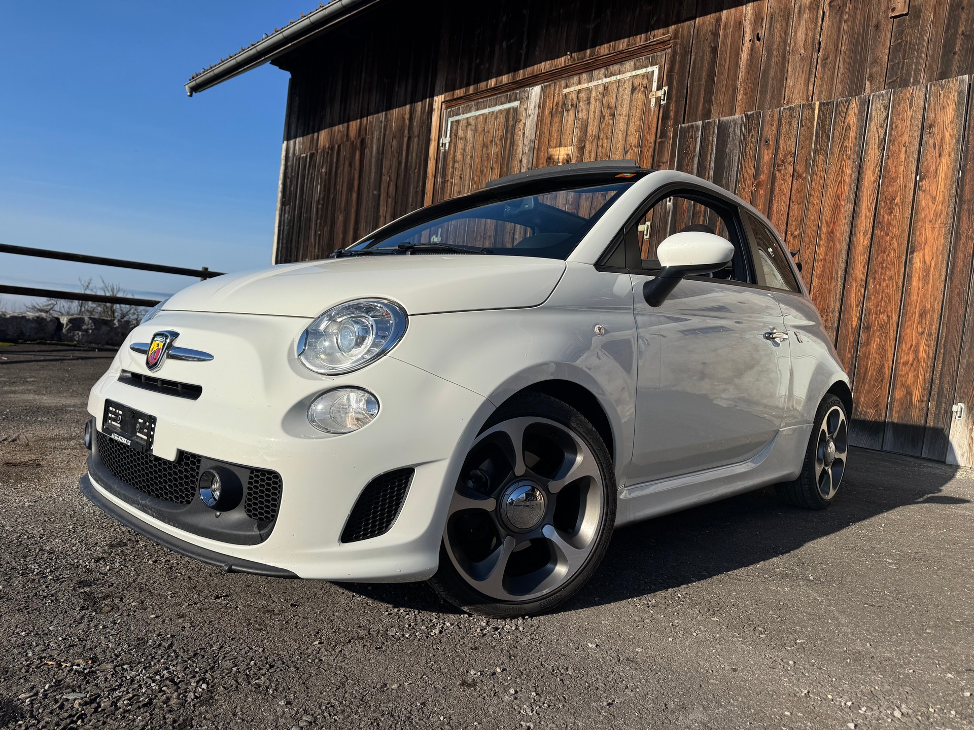 FIAT 500C 1.4 16V Turbo Abarth Dualogic Cabriolet-image-1