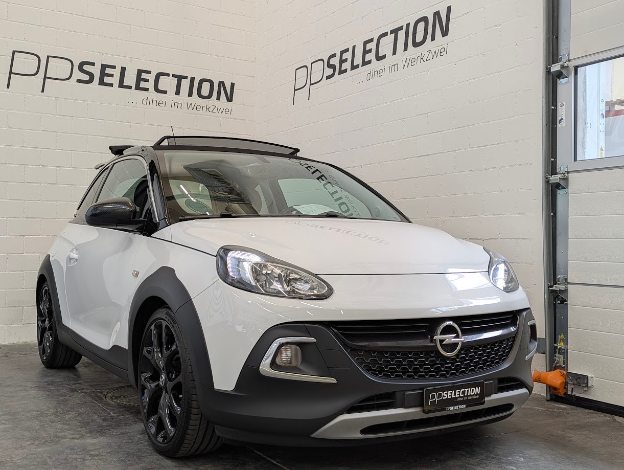 OPEL Adam 1.4i Turbo Rocks S S/S 6-Gang*FALTDACH-CABRIO CARBON KONTRASTLACK NAVI APP KLIMA SITZHEIZUNG*