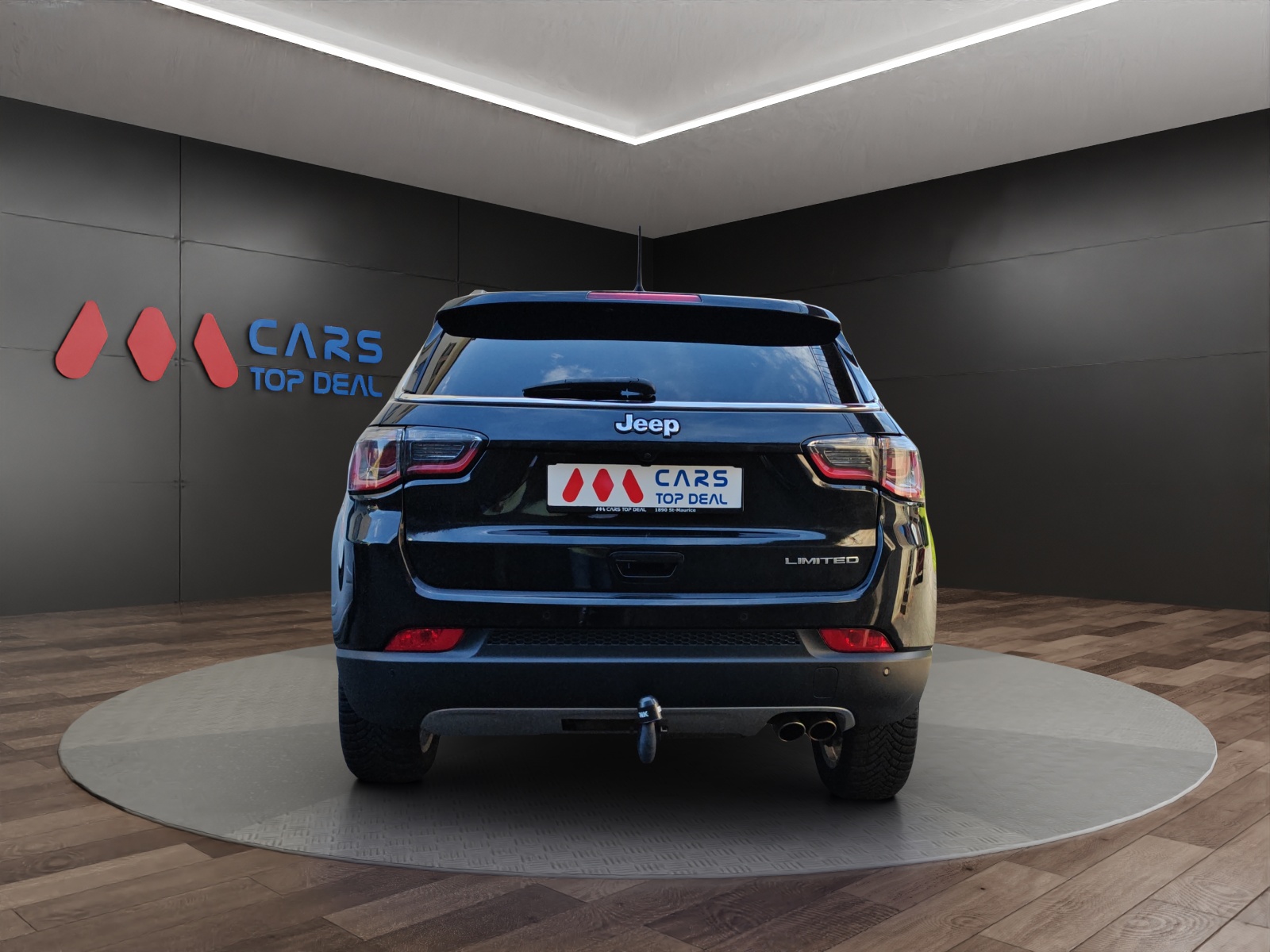JEEP Compass 4x2 1.3 Turbo Limited DKG [Expertise du jour + Garantie 12 mois + Service & Immat. Offerts]-image-3