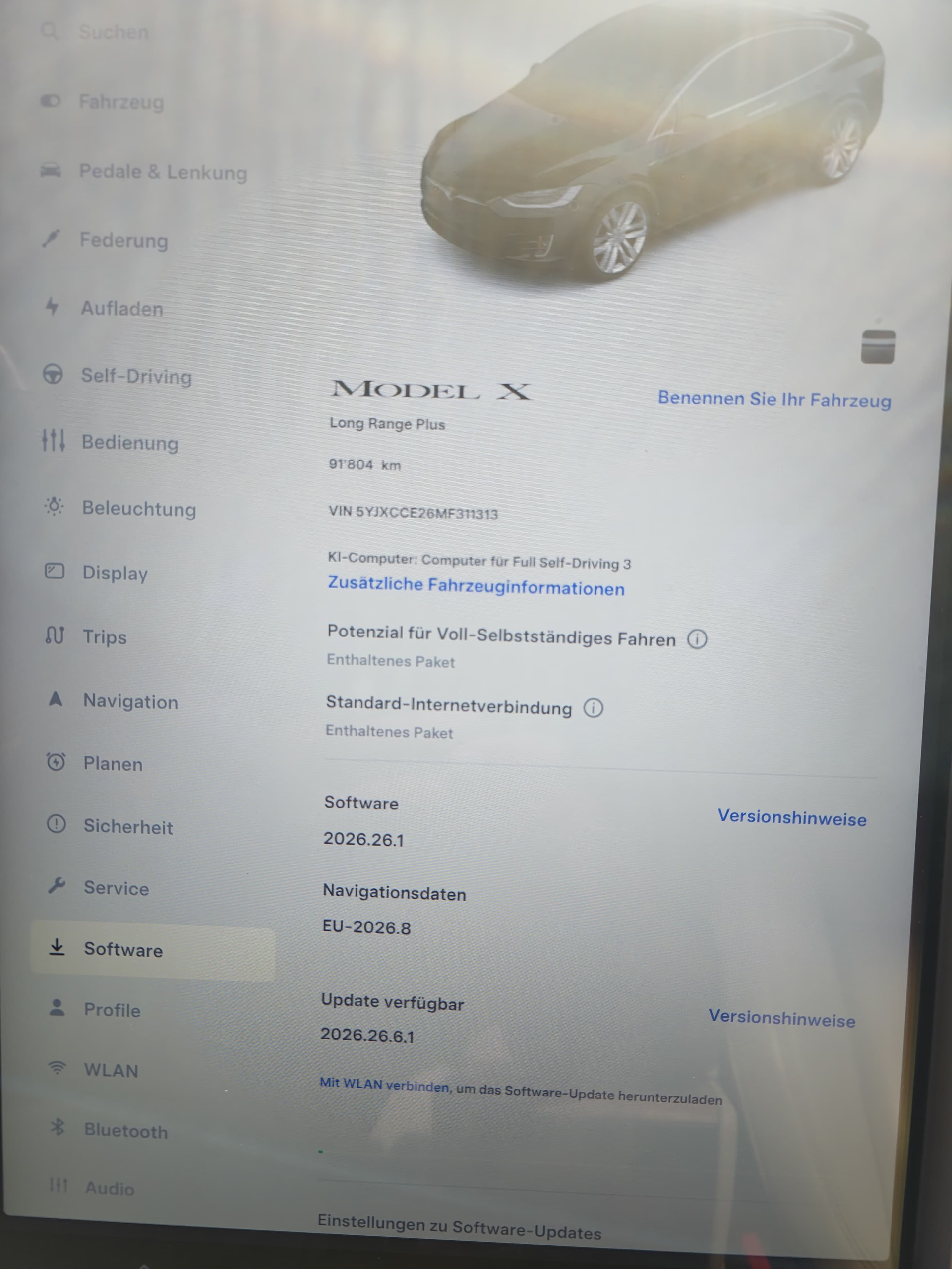 TESLA Model X Maximale-Reichweite plus 7 sitz-image-7