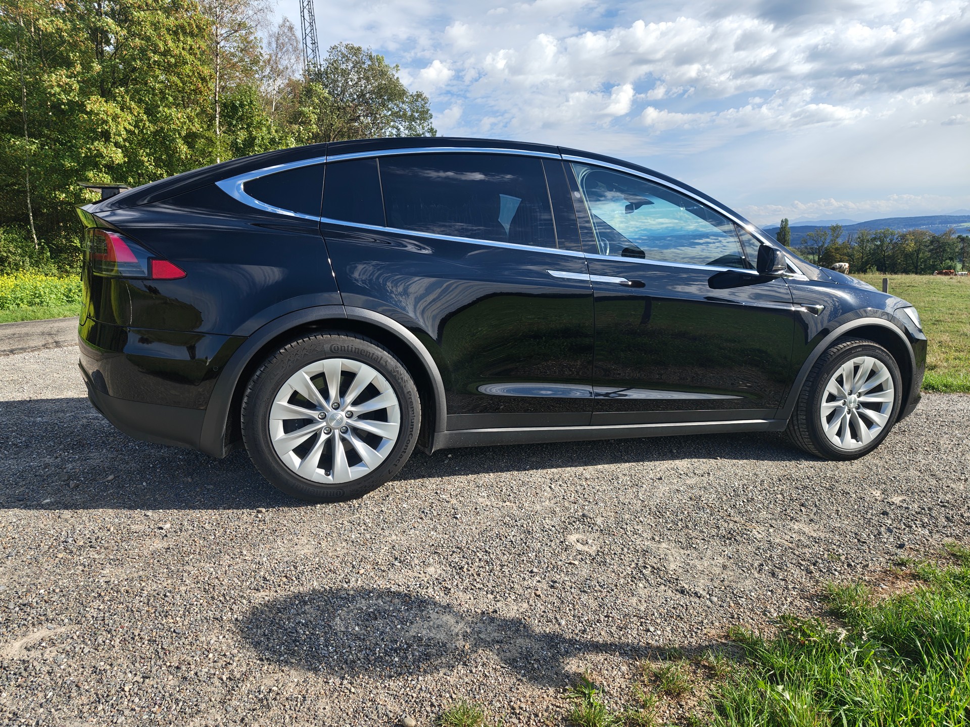 TESLA Model X Maximale-Reichweite plus 7 sitz