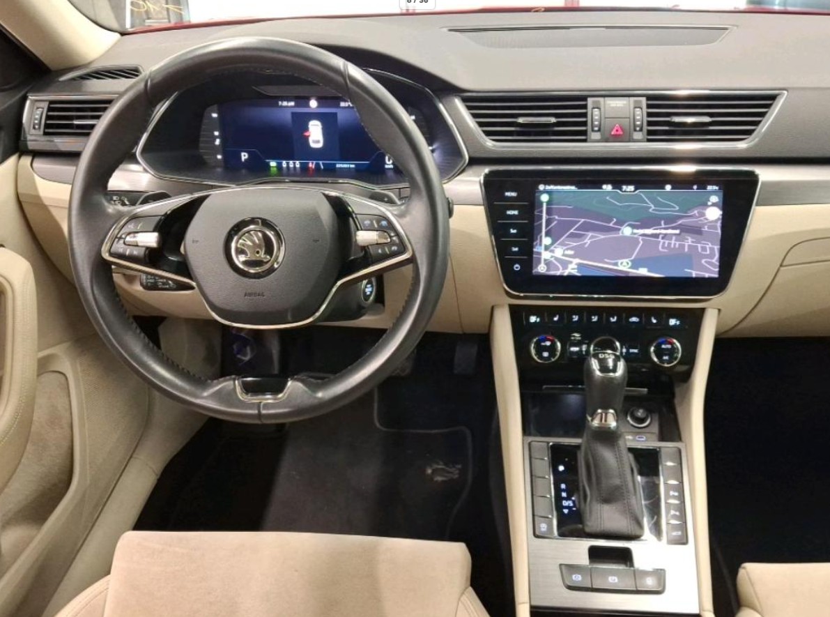 SKODA Superb Combi 2.0 TDi Style DSG ** Frisch ab MFK und Service ** Leder - Alcantara ** Memory ** Modell 2022 **-image-3