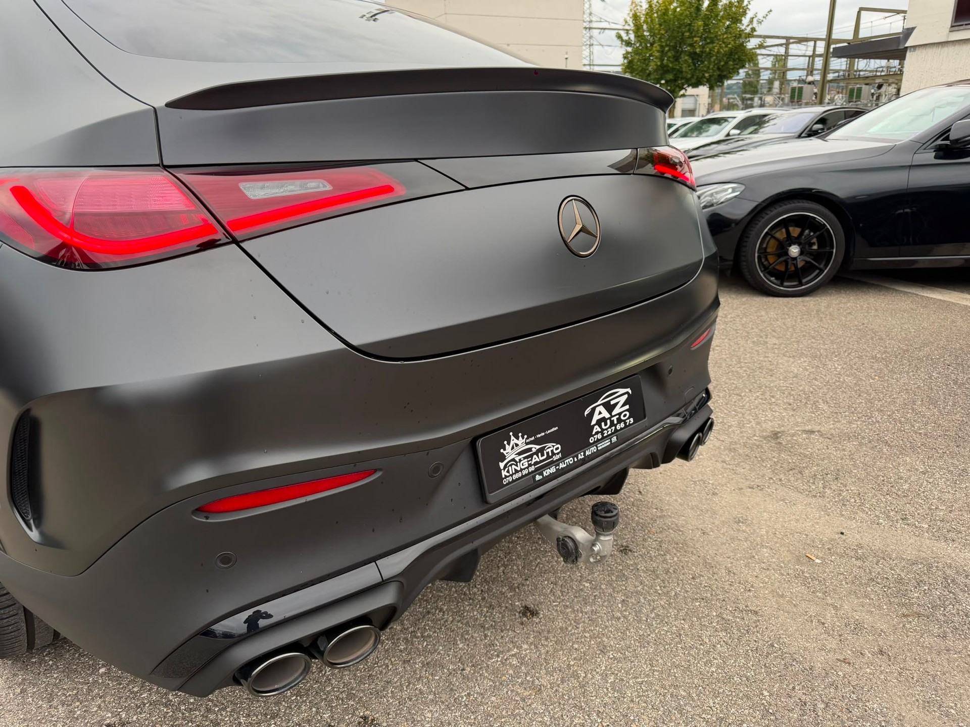 MERCEDES-BENZ GLC Coupé 43 AMG 4Matic 9G-Tronic FULL Gris MAT Couleur d’origine 🇨🇭-image-24