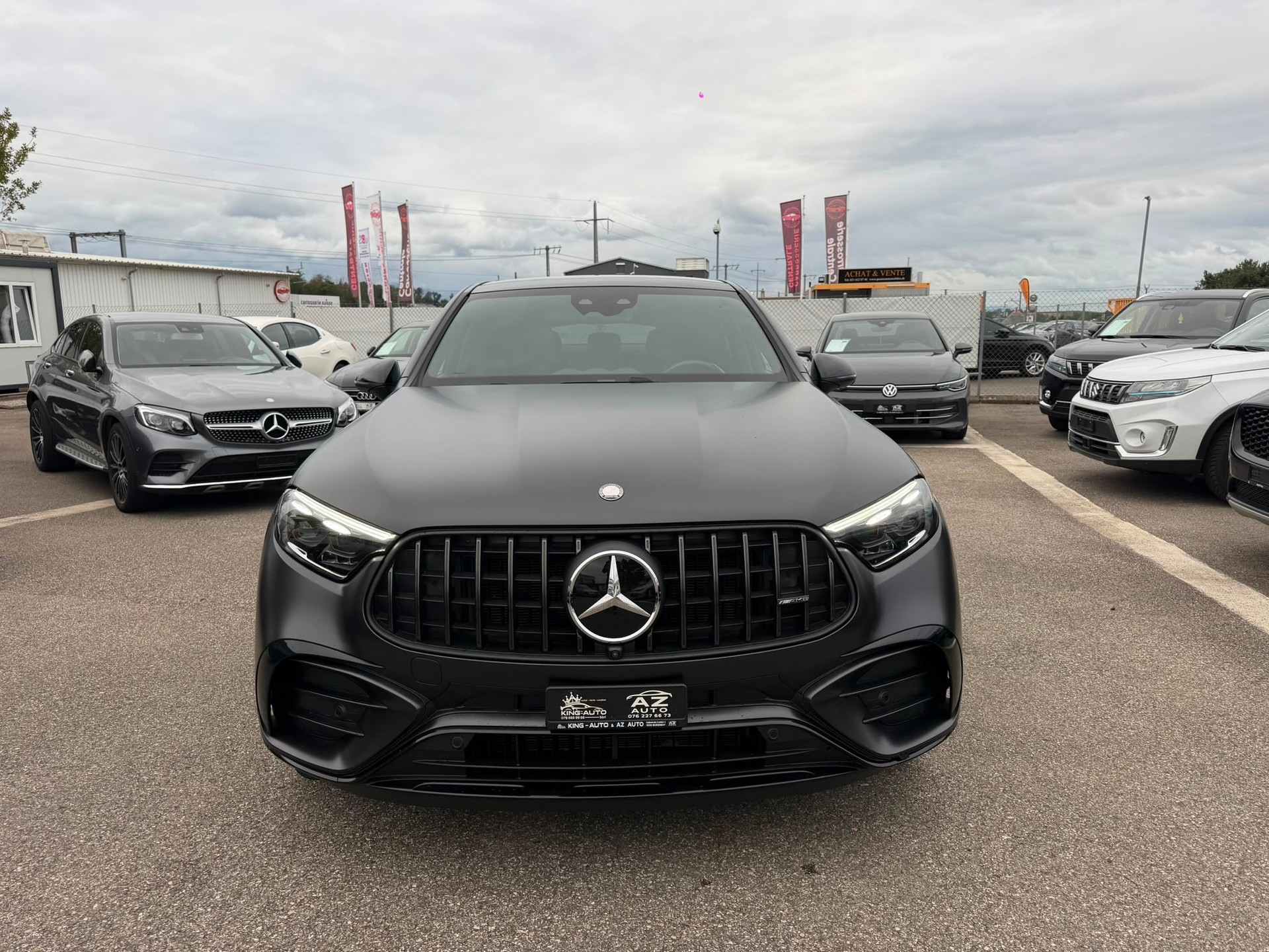MERCEDES-BENZ GLC Coupé 43 AMG 4Matic 9G-Tronic FULL Gris MAT Couleur d’origine 🇨🇭