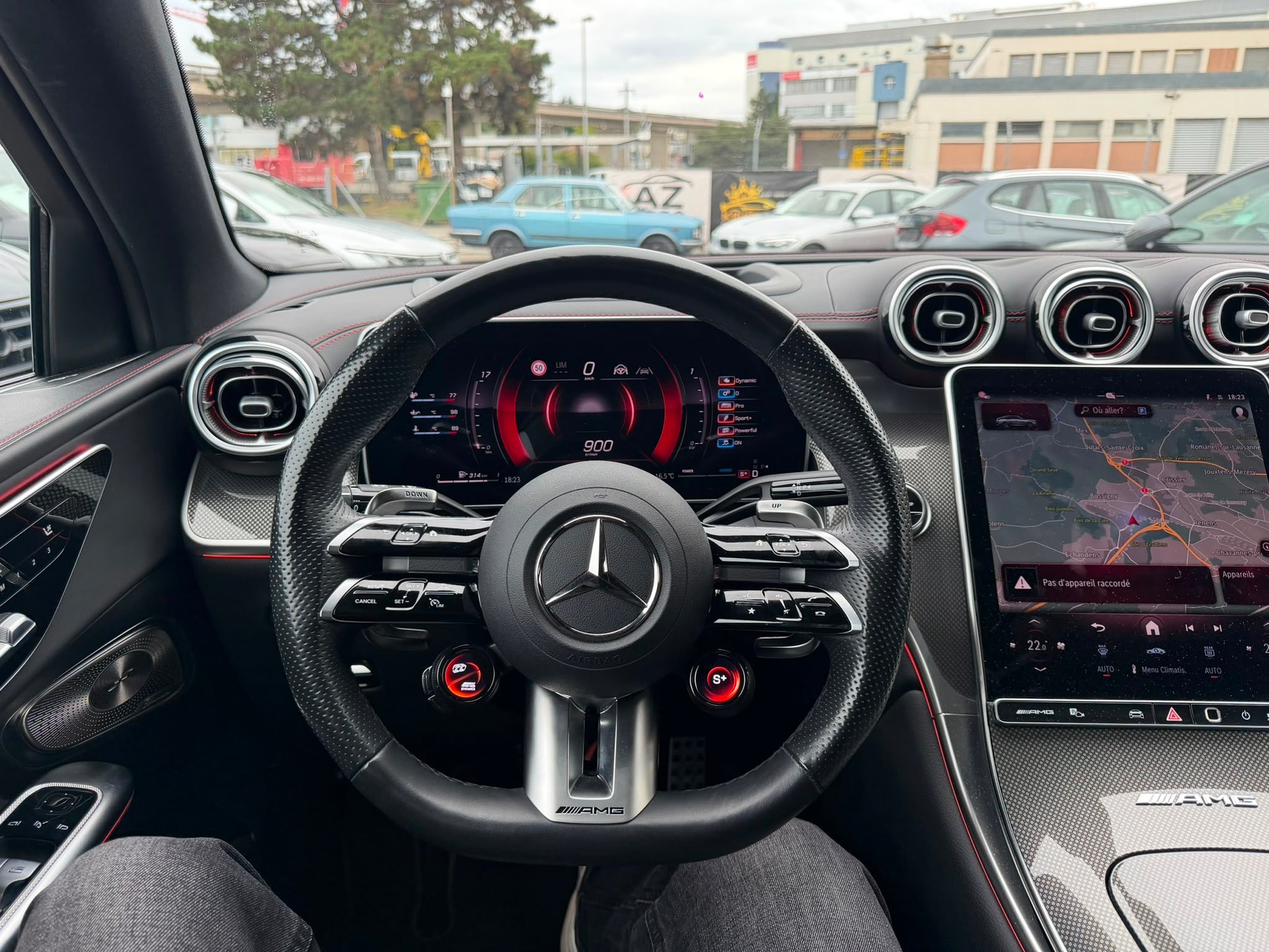 MERCEDES-BENZ GLC Coupé 43 AMG 4Matic 9G-Tronic FULL Gris MAT Couleur d’origine 🇨🇭-image-11