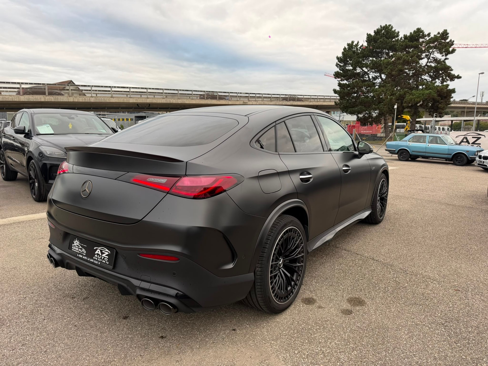 MERCEDES-BENZ GLC Coupé 43 AMG 4Matic 9G-Tronic FULL Gris MAT Couleur d’origine 🇨🇭-image-5