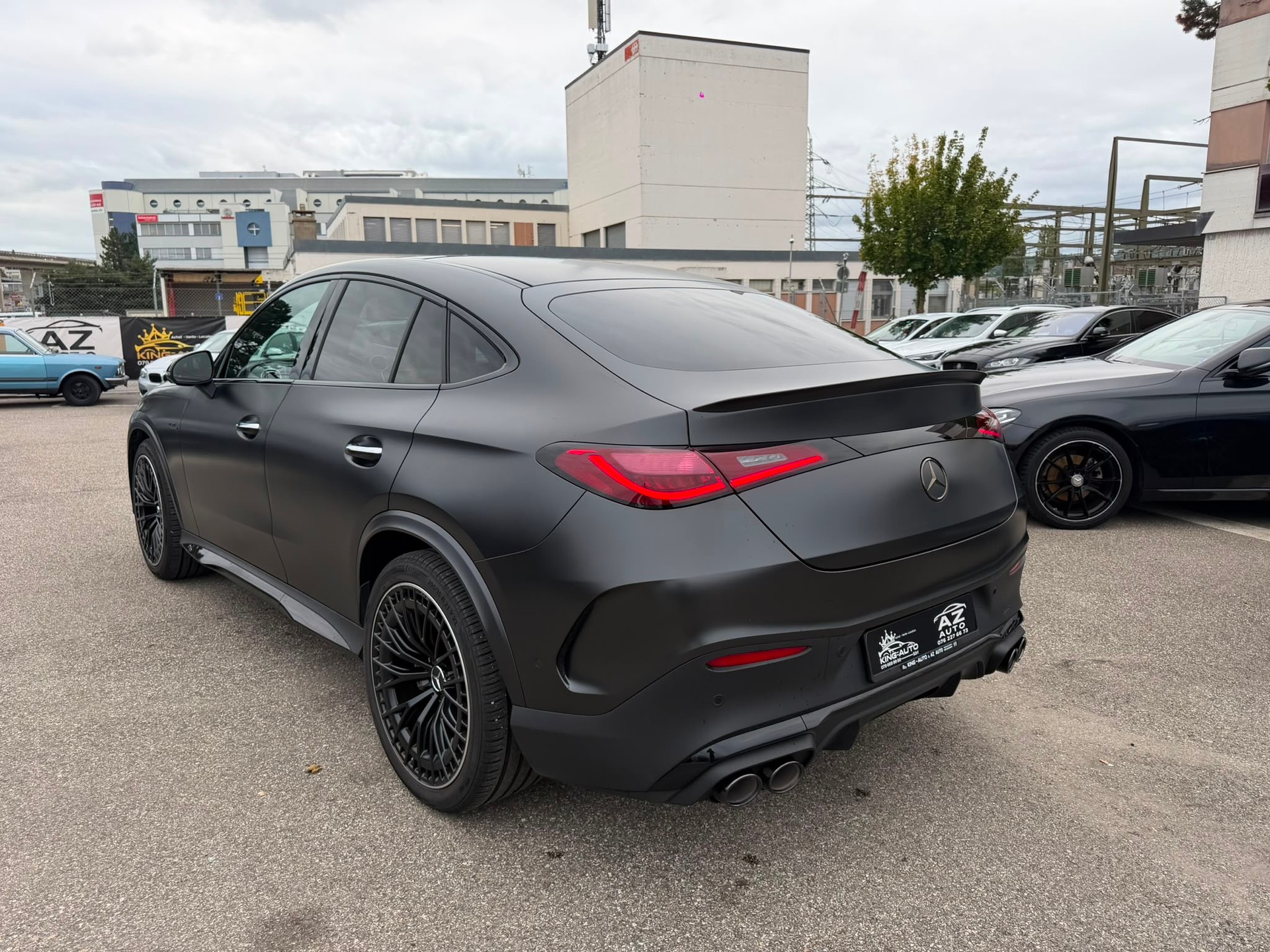 MERCEDES-BENZ GLC Coupé 43 AMG 4Matic 9G-Tronic FULL Gris MAT Couleur d’origine 🇨🇭-showroom-element-3