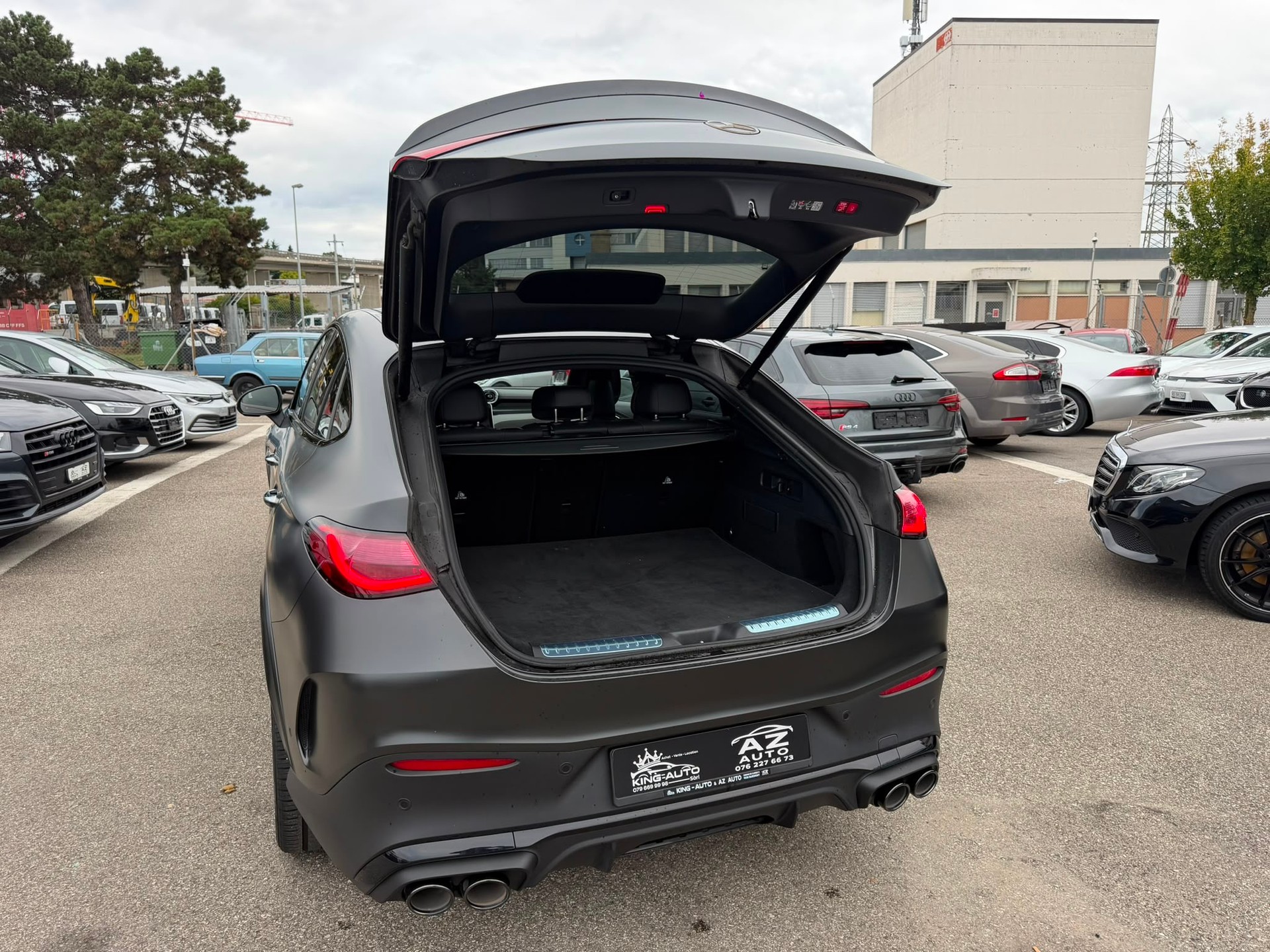 MERCEDES-BENZ GLC Coupé 43 AMG 4Matic 9G-Tronic FULL Gris MAT Couleur d’origine 🇨🇭-image-21