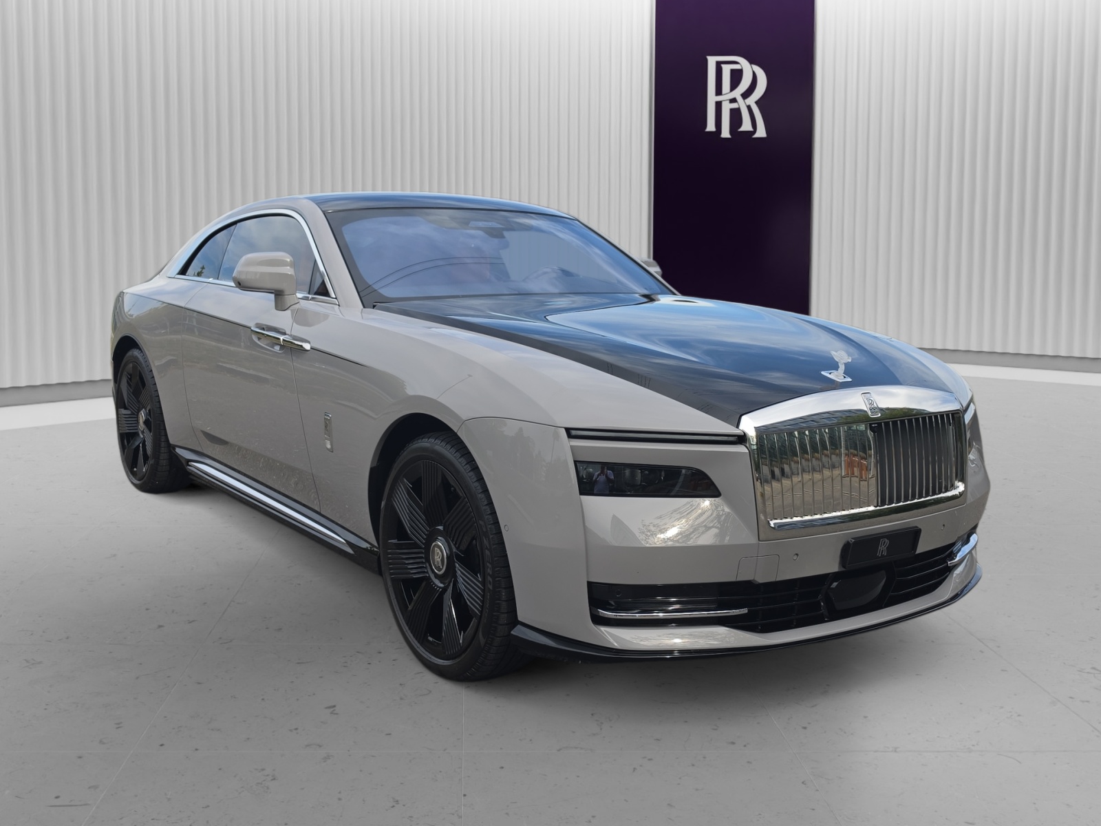 ROLLS-ROYCE Spectre - Silver Badge-image-6