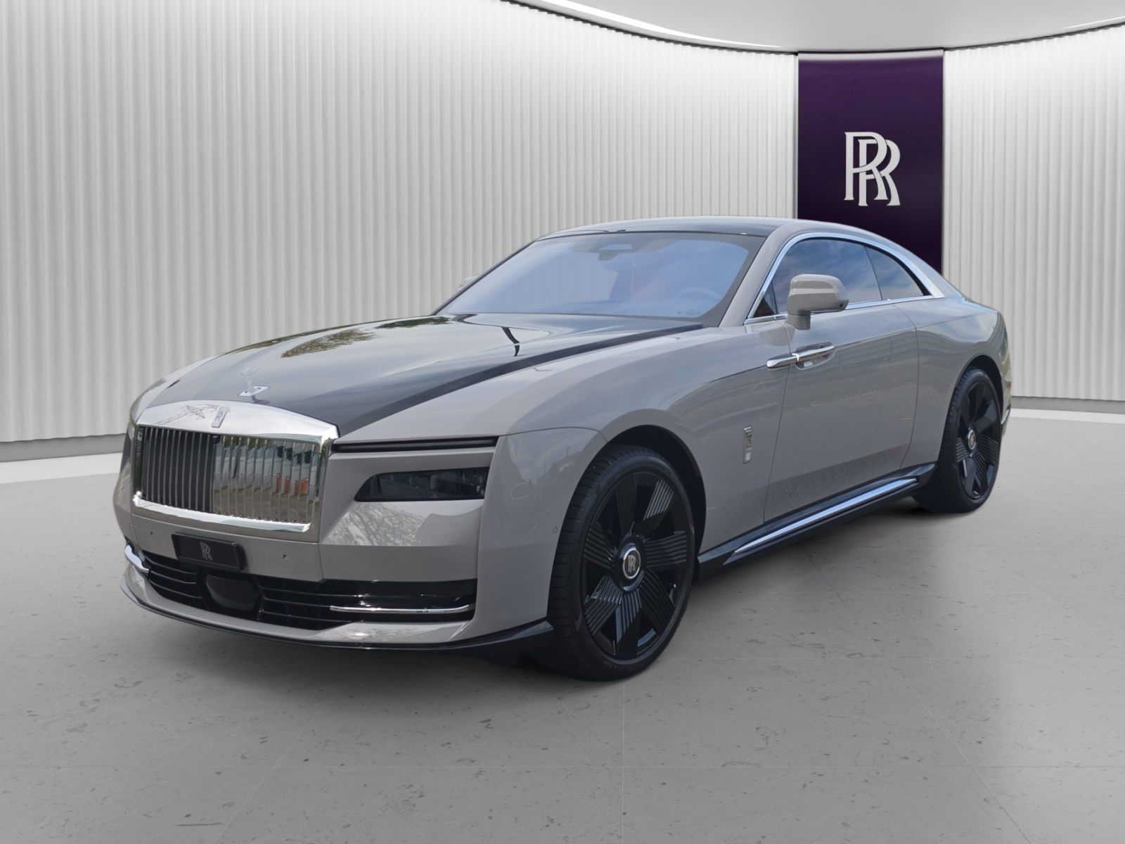 ROLLS-ROYCE Spectre - Silver Badge-image-0