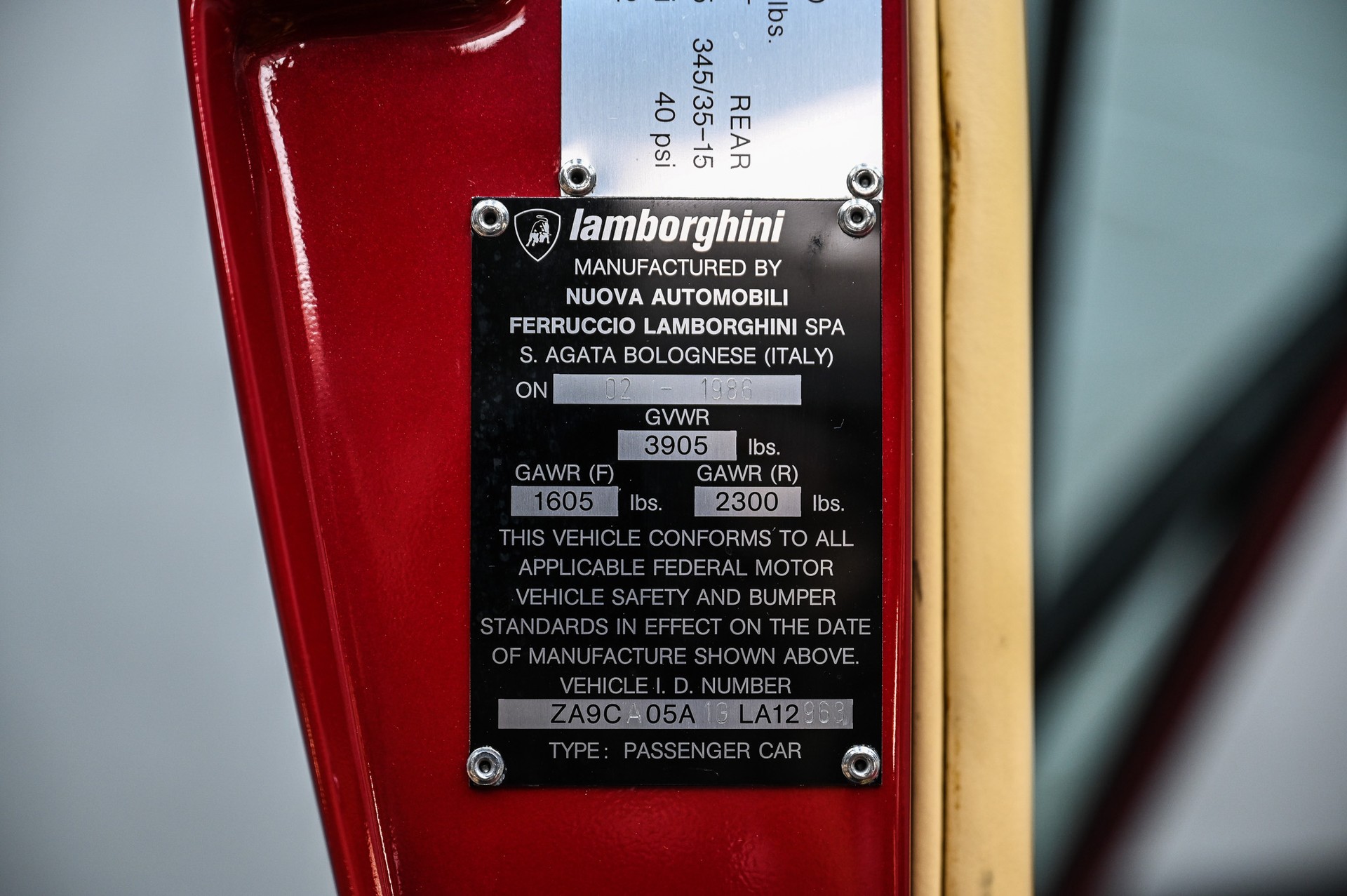 LAMBORGHINI Countach 5000 QV-image-28