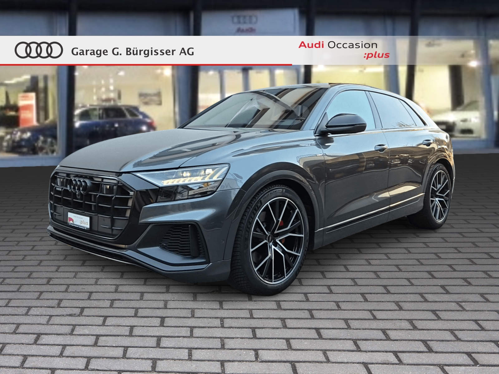 AUDI Q8 55 TFSI quattro tiptronic Daytonagrau Perleffekt-image-0