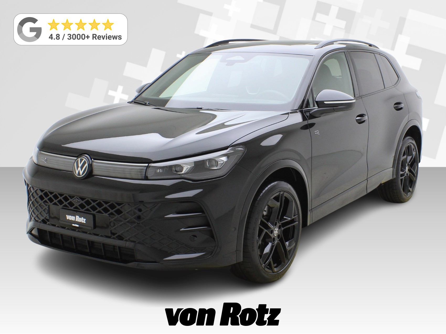 VW Tiguan 2.0 TSI DSG R-Line Black Style 4Motion **VW Werksgarantie bis 12/2030**-image-0