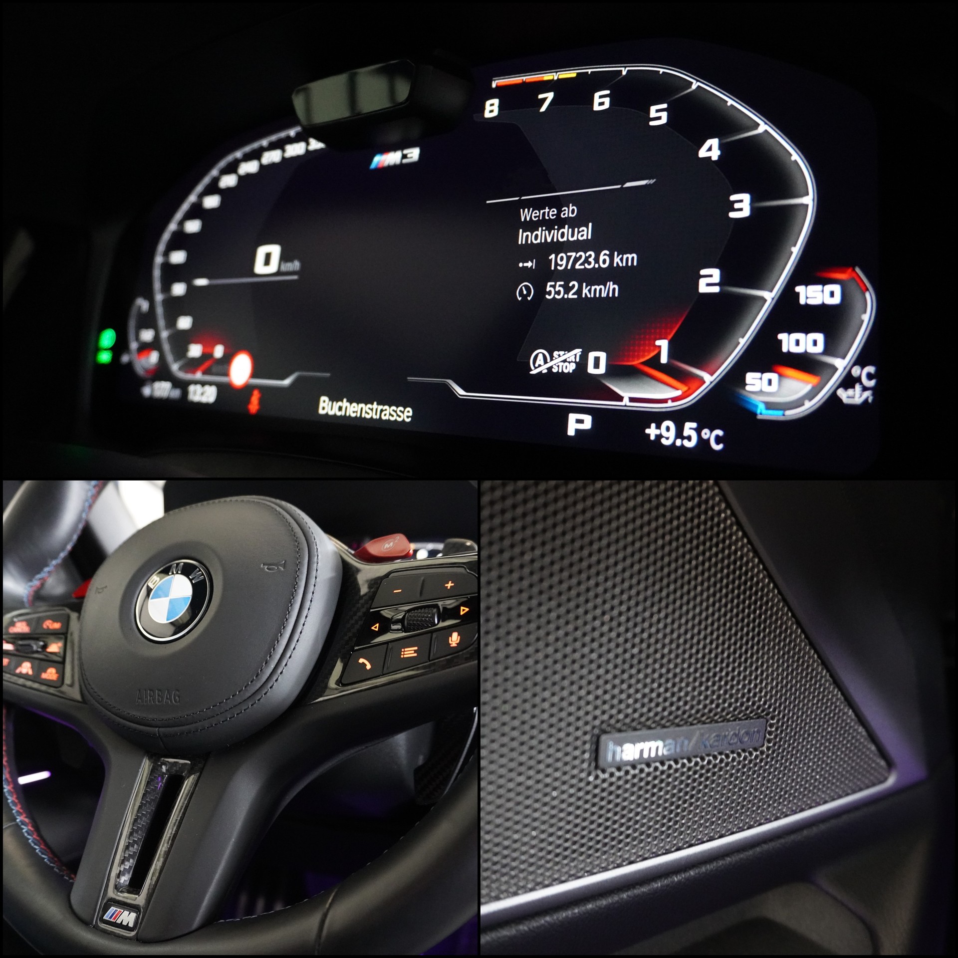 BMW M3 Competition M xDrive // Frozen Dark Grey //-image-14