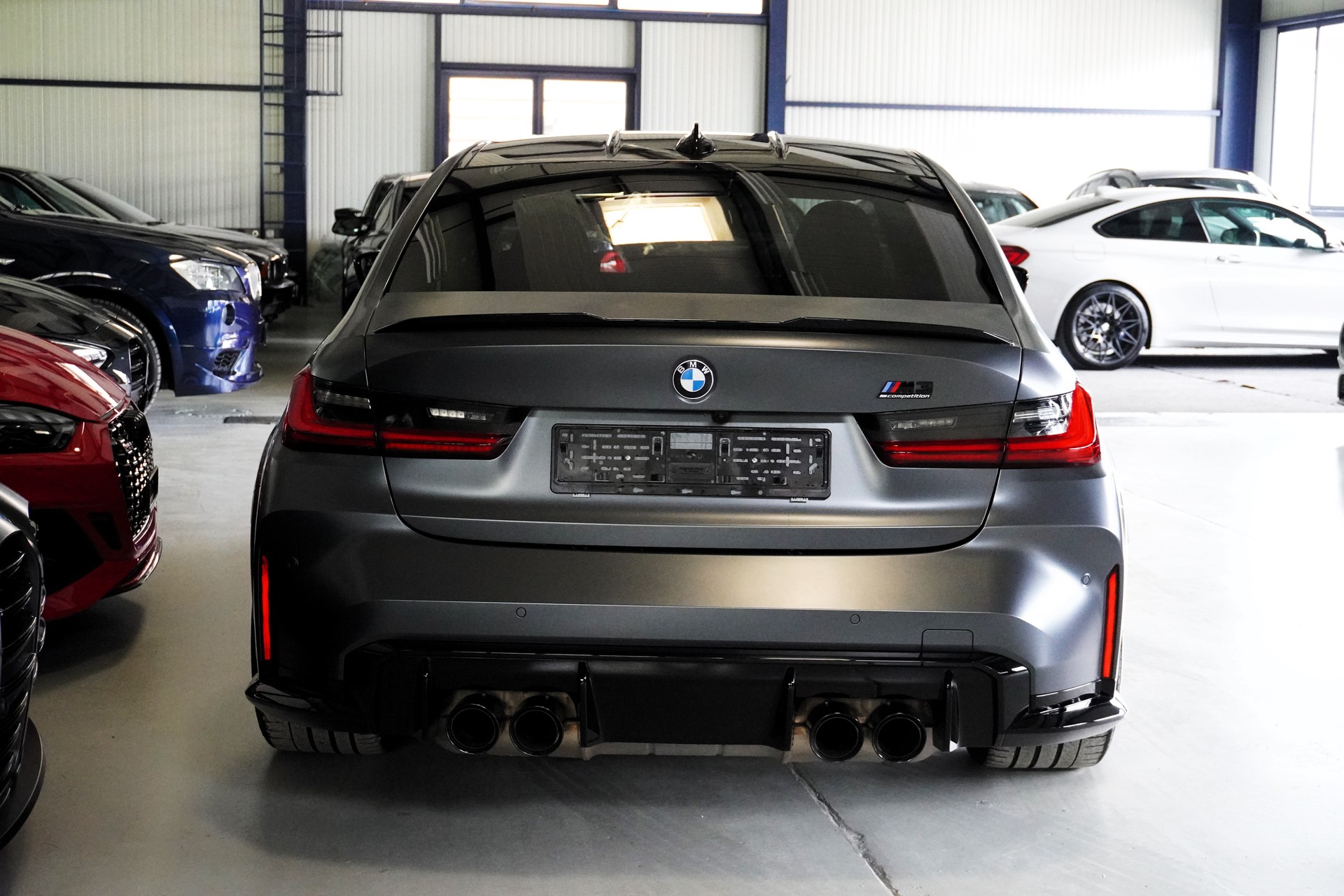 BMW M3 Competition M xDrive // Frozen Dark Grey //-image-8