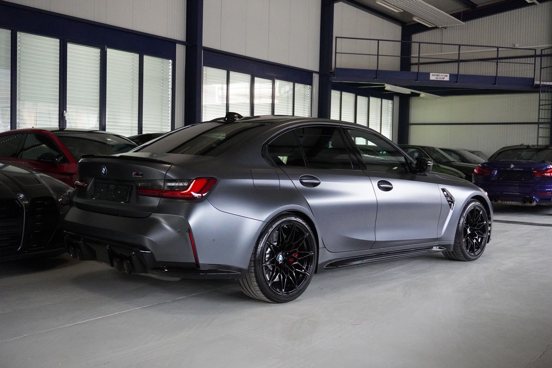 BMW M3 Competition M xDrive // Frozen Dark Grey //-image-5