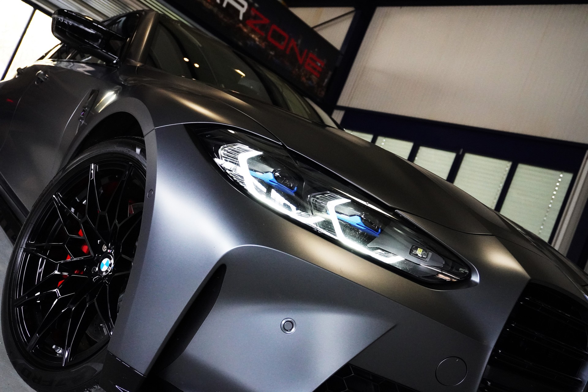 BMW M3 Competition M xDrive // Frozen Dark Grey //-image-1