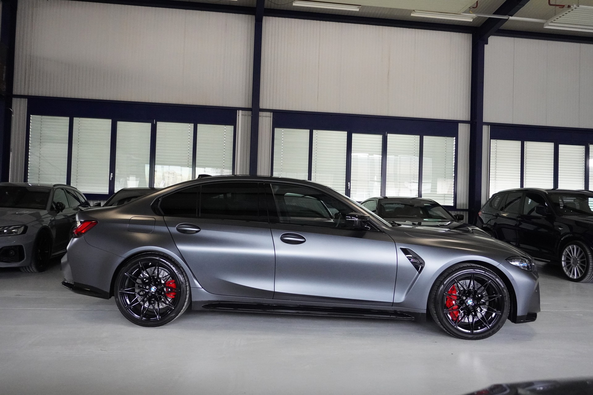 BMW M3 Competition M xDrive // Frozen Dark Grey //-image-4