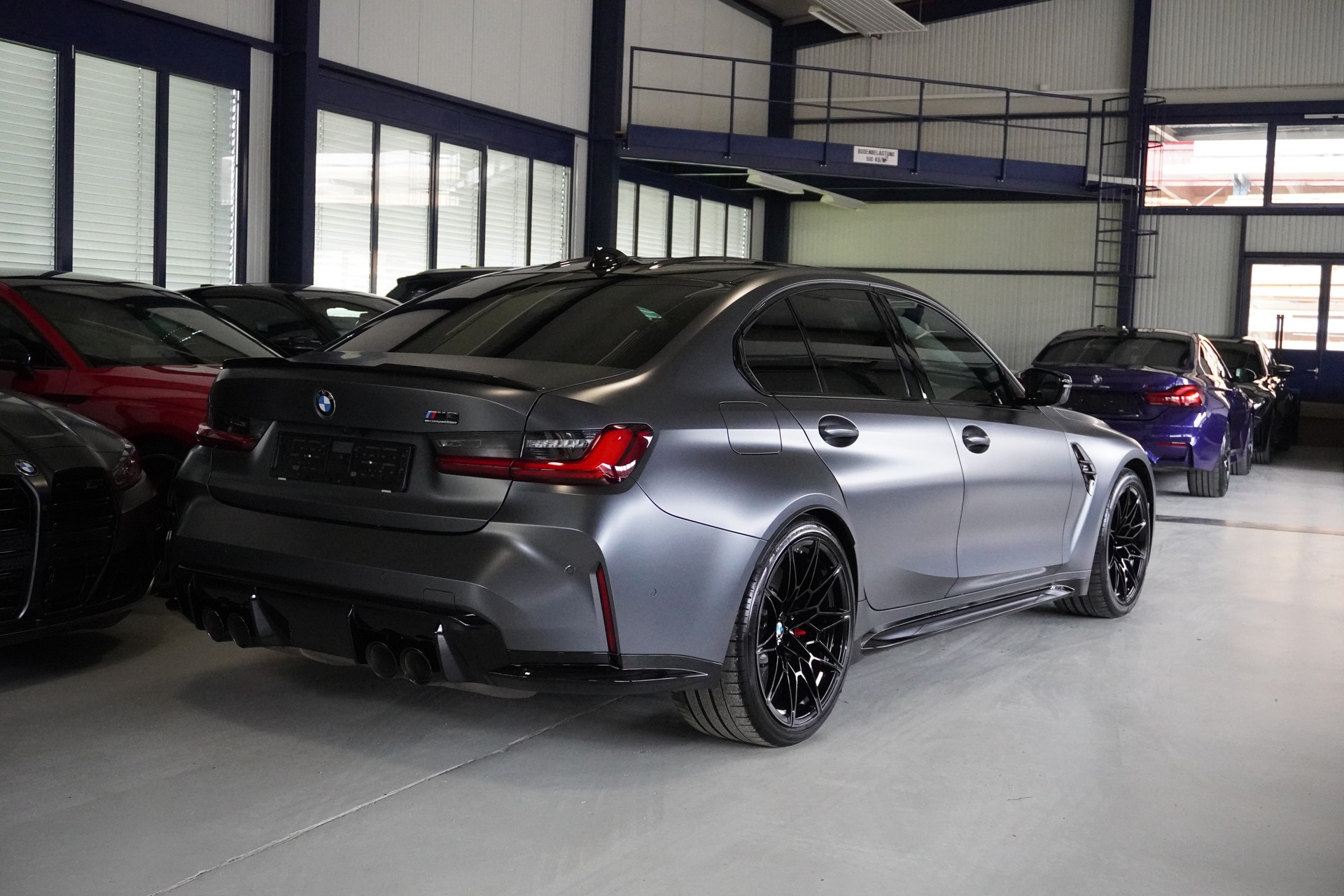 BMW M3 Competition M xDrive // Frozen Dark Grey //-image-6