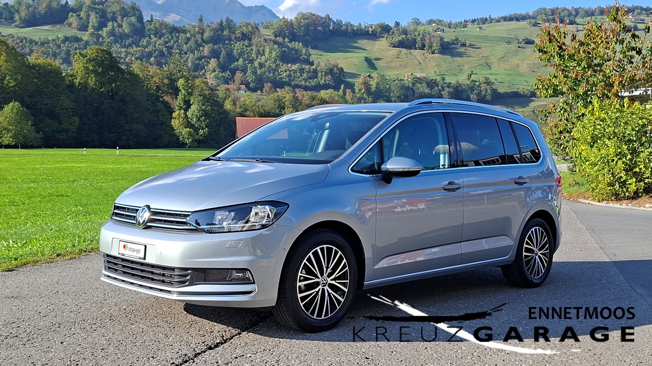 VW Touran 1.5 TSI EVO Highline DSG *Anhängerkupplung&Herstellergarantie*-image-0
