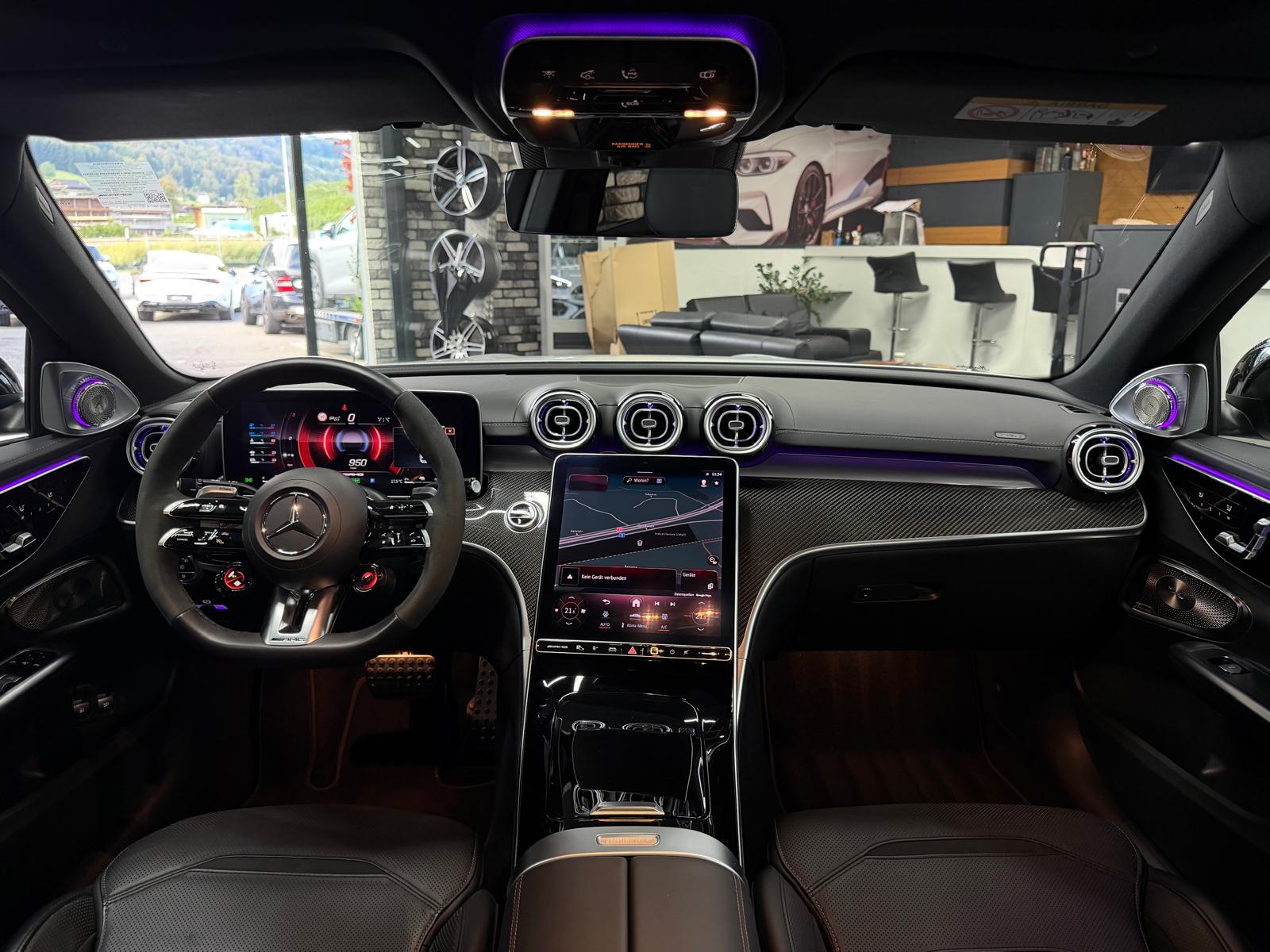 MERCEDES-BENZ C 63 S AMG E Limited White&Black Performance 680PS 4 Matic 5 Jahre Werksgarantie & Gratisservice-image-12