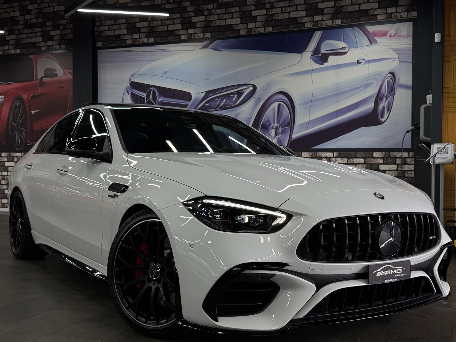 MERCEDES-BENZ C 63 S AMG E Limited White&Black Performance 680PS 4 Matic 5 Jahre Werksgarantie & Gratisservice-image-2