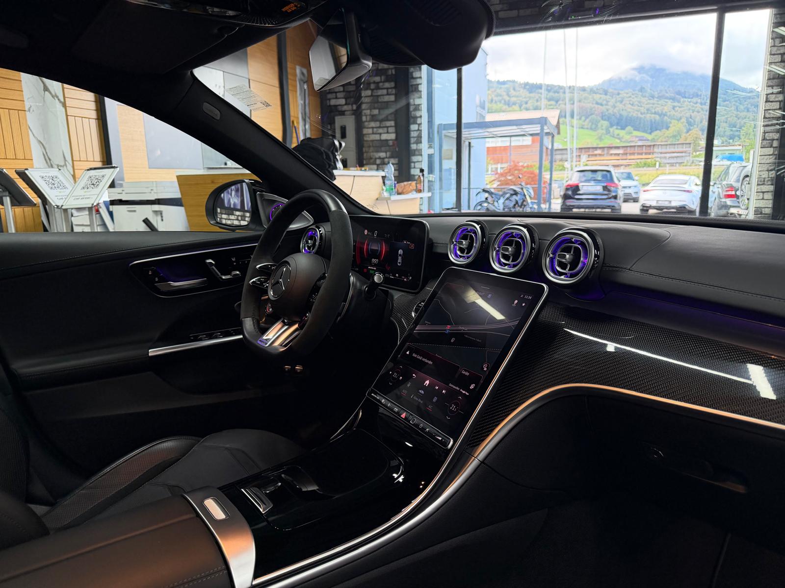 MERCEDES-BENZ C 63 S AMG E Limited White&Black Performance 680PS 4 Matic 5 Jahre Werksgarantie & Gratisservice-image-9