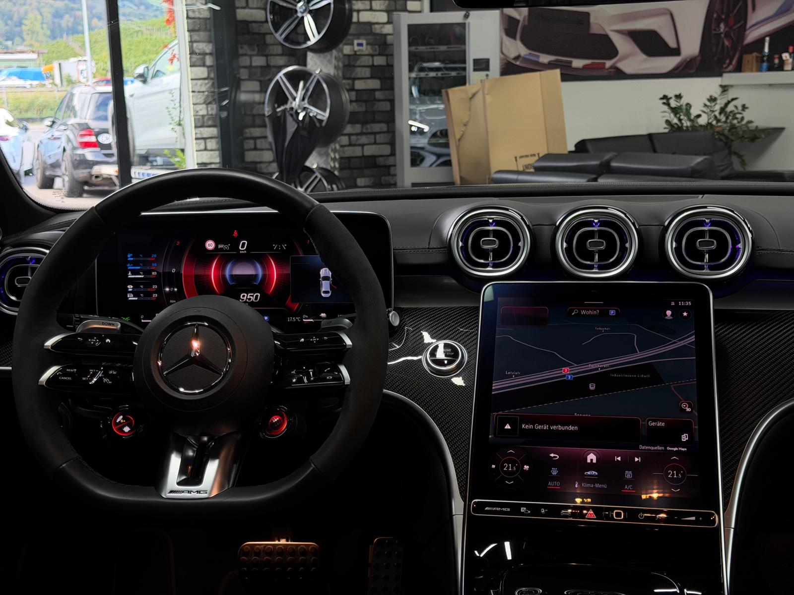 MERCEDES-BENZ C 63 S AMG E Limited White&Black Performance 680PS 4 Matic 5 Jahre Werksgarantie & Gratisservice-image-11