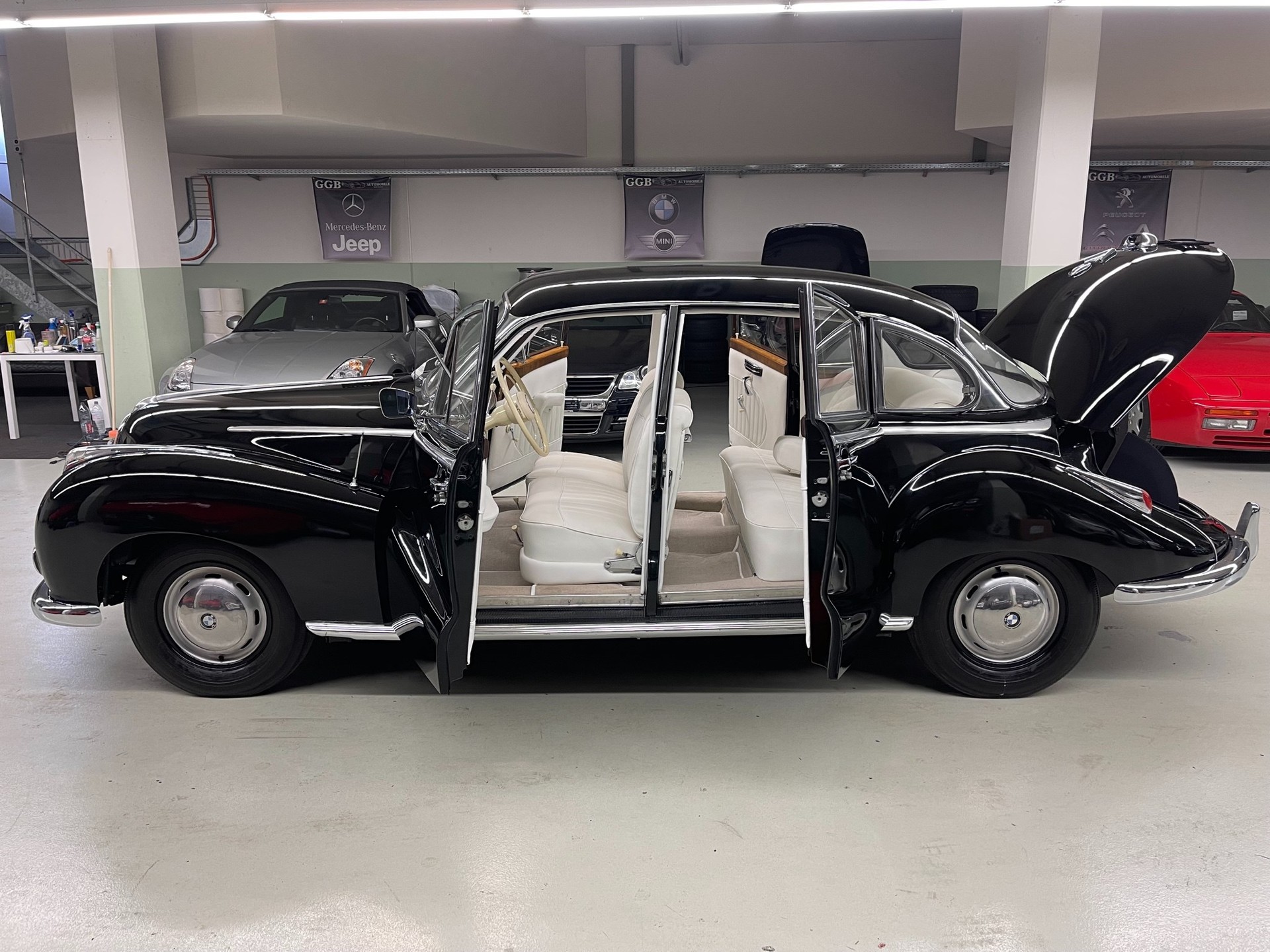 BMW 502 3.2 V8 Barockengel mit Veteran Eintrag-image-8