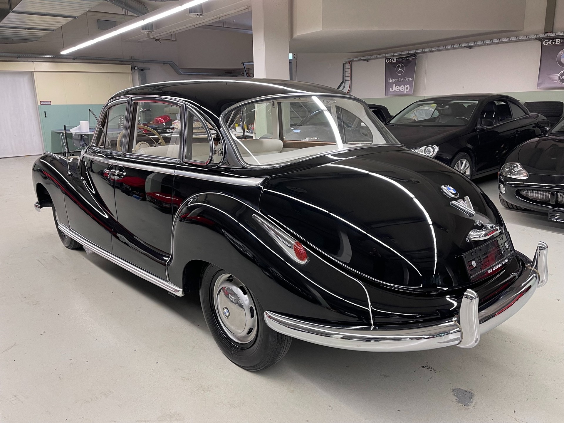 BMW 502 3.2 V8 Barockengel mit Veteran Eintrag-image-3