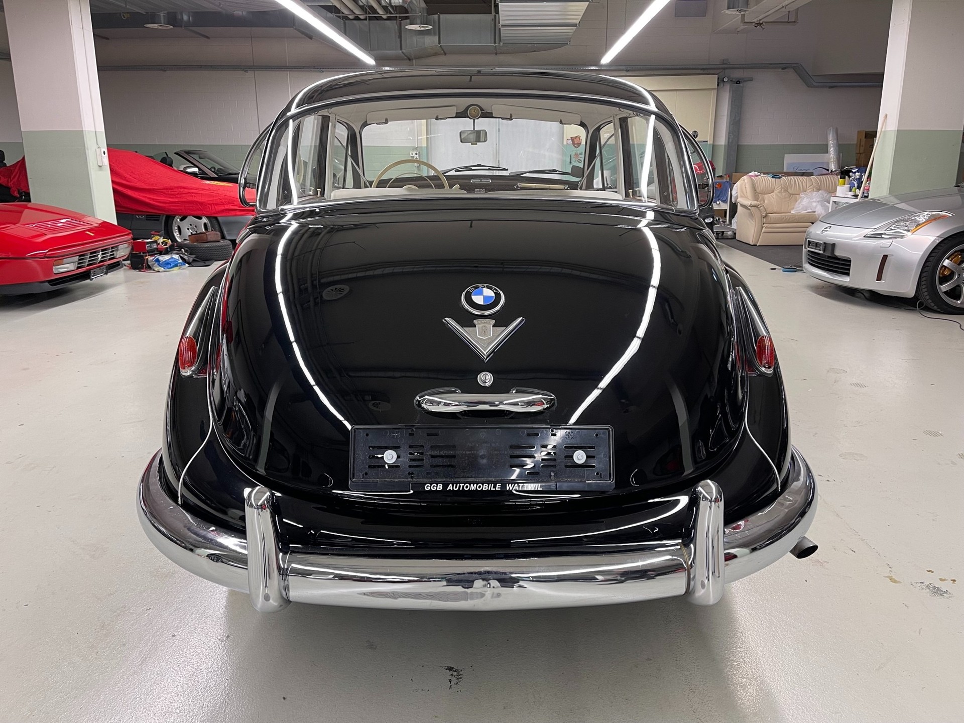 BMW 502 3.2 V8 Barockengel mit Veteran Eintrag-image-7