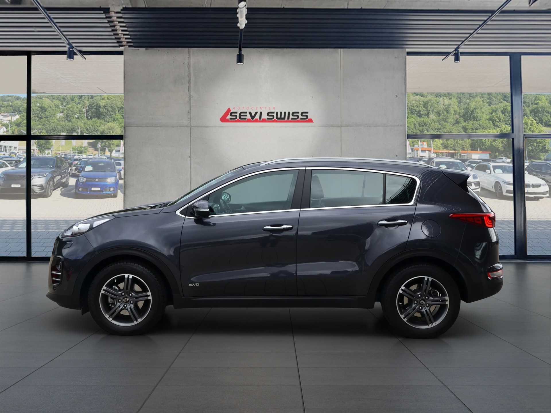 KIA Sportage 2.0CRDi Style GT Line 4WD Automat*Frisch ab MFK,1 Jahr oder 20'000km Garantie*-image-4