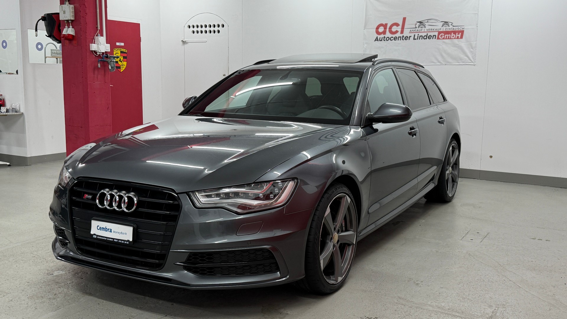AUDI S6 Avant 4.0 TFSI V8 quattro S-tronic CH FZ frisch MFK aus 1 Hand, 8 F. berädert, Servicgepflegt 12 Mon. oder 20000km Garantie-showroom-element-1
