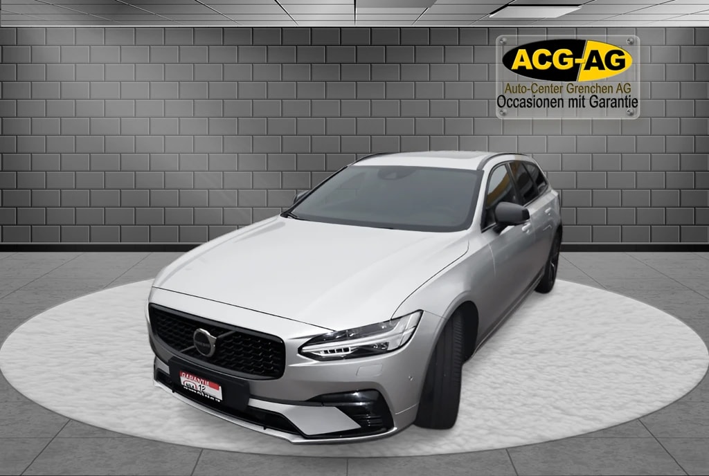 VOLVO V90 B5 AWD Diesel Mild Hybrid R-Design Geartronic ** PR.Glass-Schiebedach ** Pack Light ** Pack Winter **-image-2