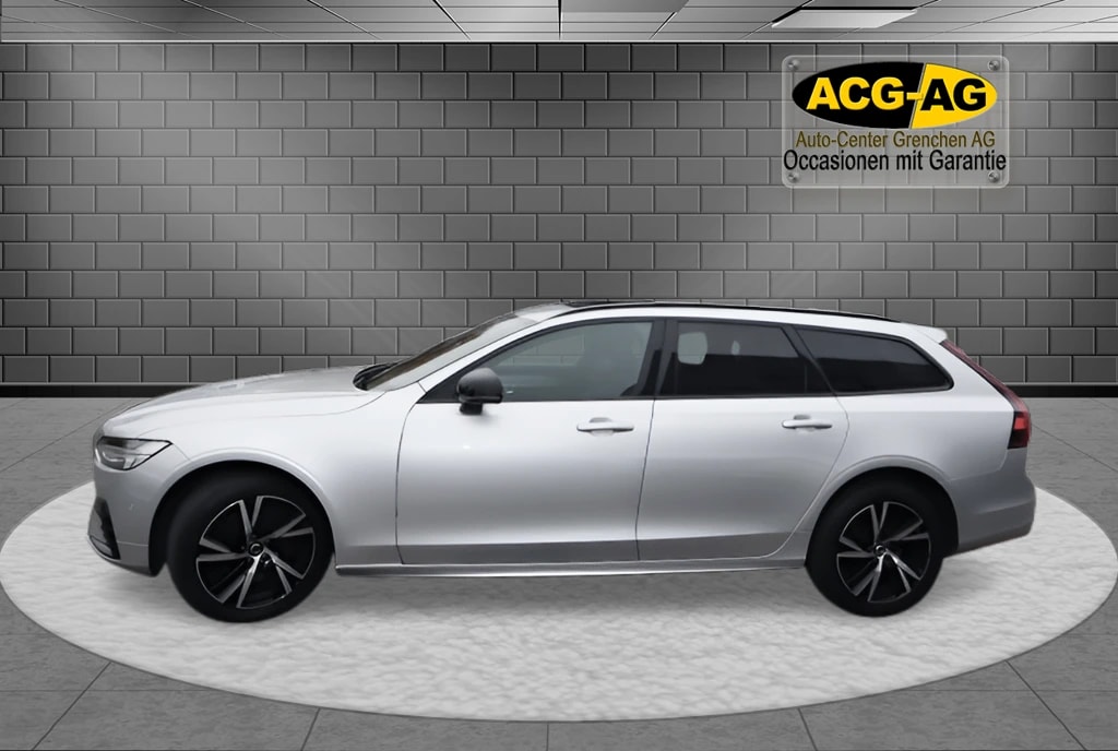 VOLVO V90 B5 AWD Diesel Mild Hybrid R-Design Geartronic ** PR.Glass-Schiebedach ** Pack Light ** Pack Winter **-image-3