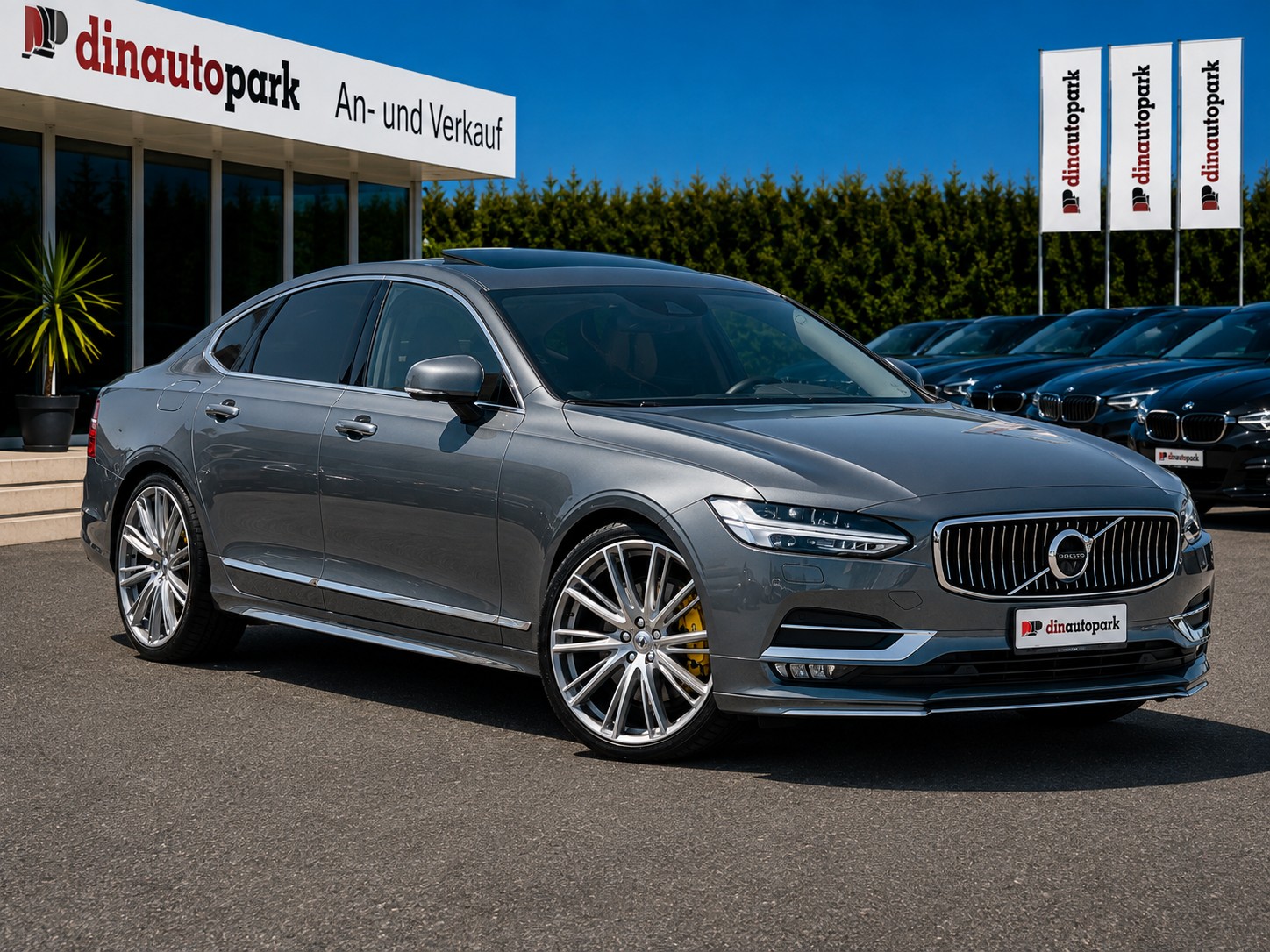 VOLVO S90 D5 AWD Inscription Geartronic Powerpulse * CH-Fahrzeug * Vollausstattung * Neuwertiger Zustand *-image-1