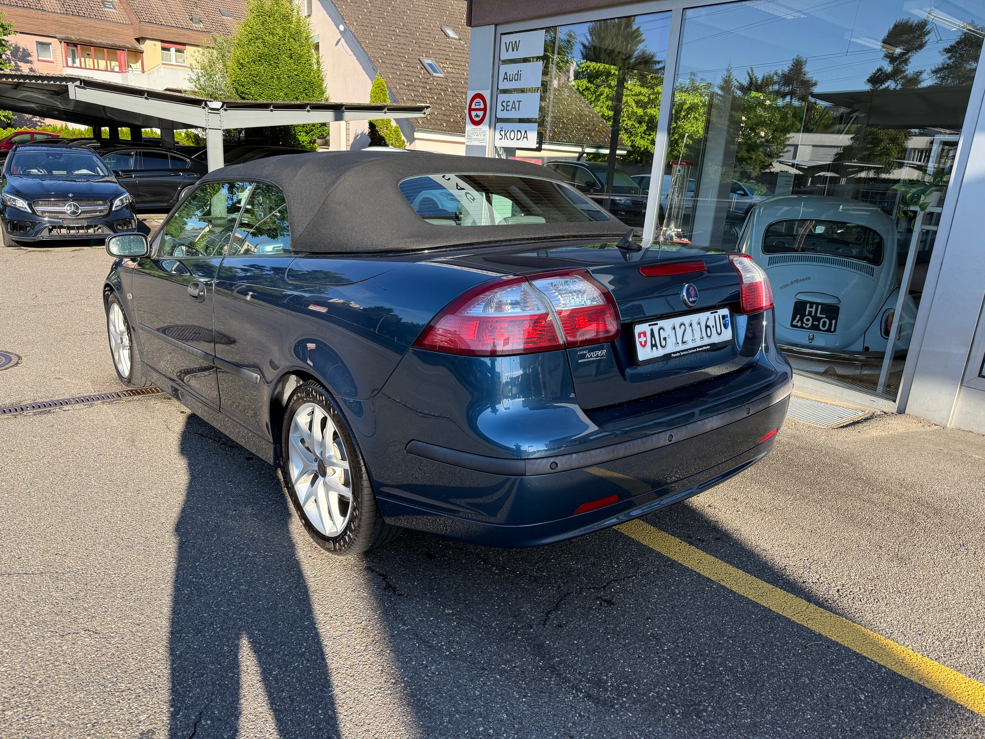 SAAB 9-3 2.0 Hirsch Tuning 196PS CH-Auto 1.Hand lückenklos Saab Service-image-6