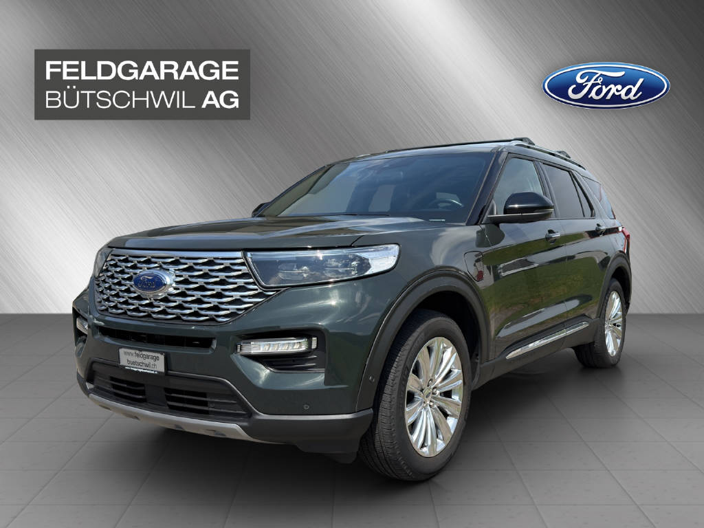FORD Explorer 3.0 V6 Plug-in Hybrid Platinum **Gratis Service**5 Jahre Garantie**-image-0