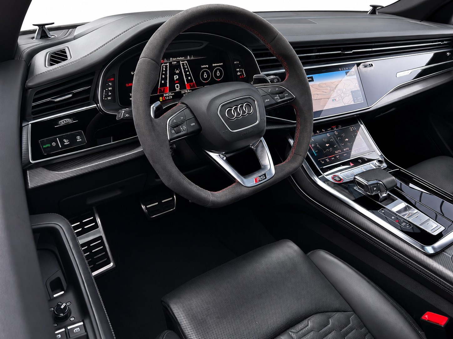 AUDI RS Q8 4.0 V8 TFSI quattro T-Tronic Höchstgeschwindigkeit 305 km/h abgeregelt, Keramik Bremsanlage-image-13