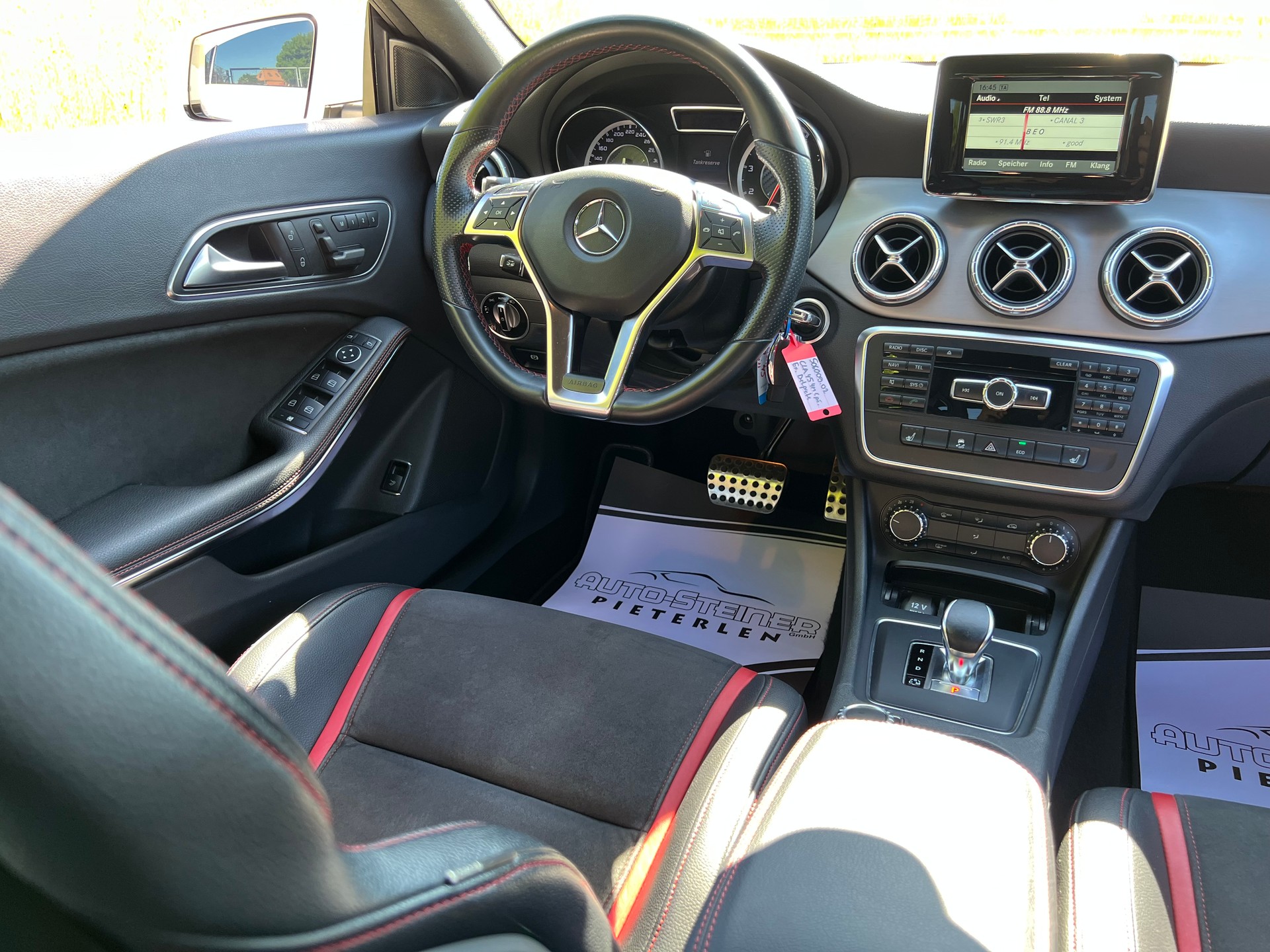 MERCEDES-BENZ CLA 45 AMG 4MATIC "360 PS ALLRAD" FRISCH AB MFK !! VON FRAU GEFAHREN MIT 8 RÄDER.-image-23